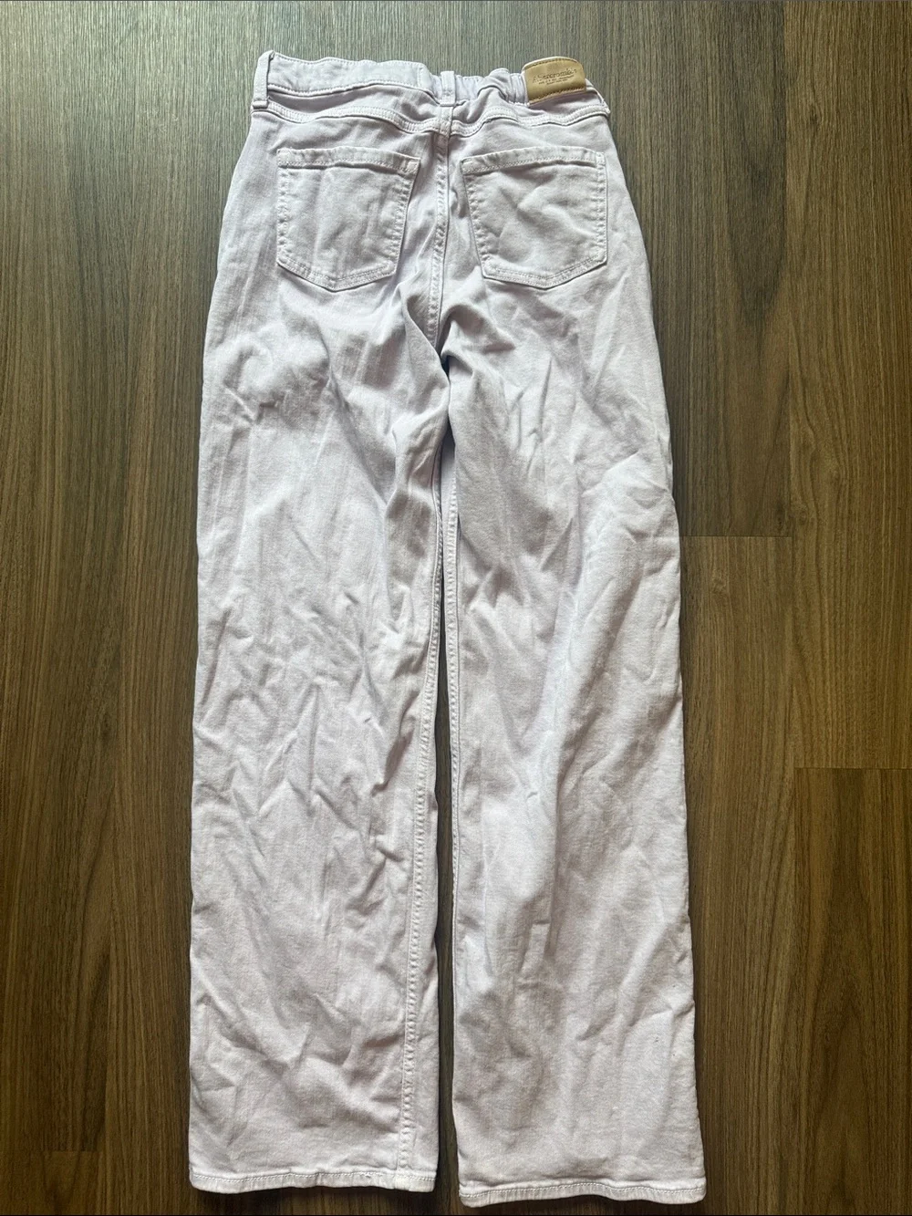 abercrombie kids Pale purple Straight-Leg Jeans 15/16 long